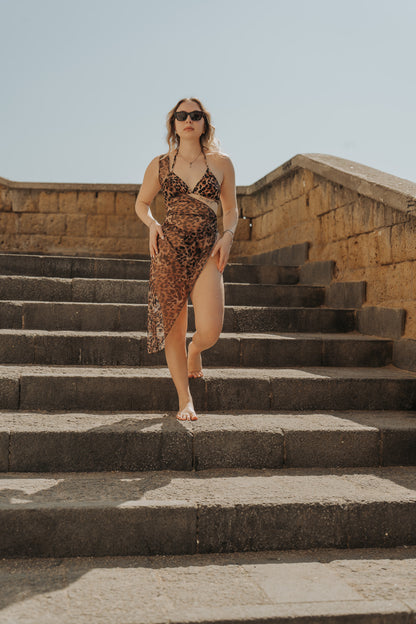 Bikini Frida leopard